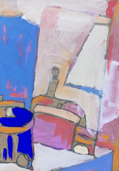 Invariant 10 - 13x18 - tempera